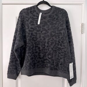 Lululemon Wool-Blend Jacquard Sweater in Charcoal